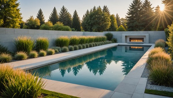 Tendances de conception des piscines pour les jardins modernes