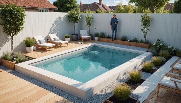 Comment installer une piscine dans un petit jardin
